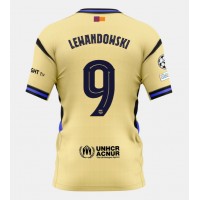 Stroje piłkarskie Barcelona Robert Lewandowski #9 Koszulka Wyjazdowej 2025-26 Krótki Rękaw